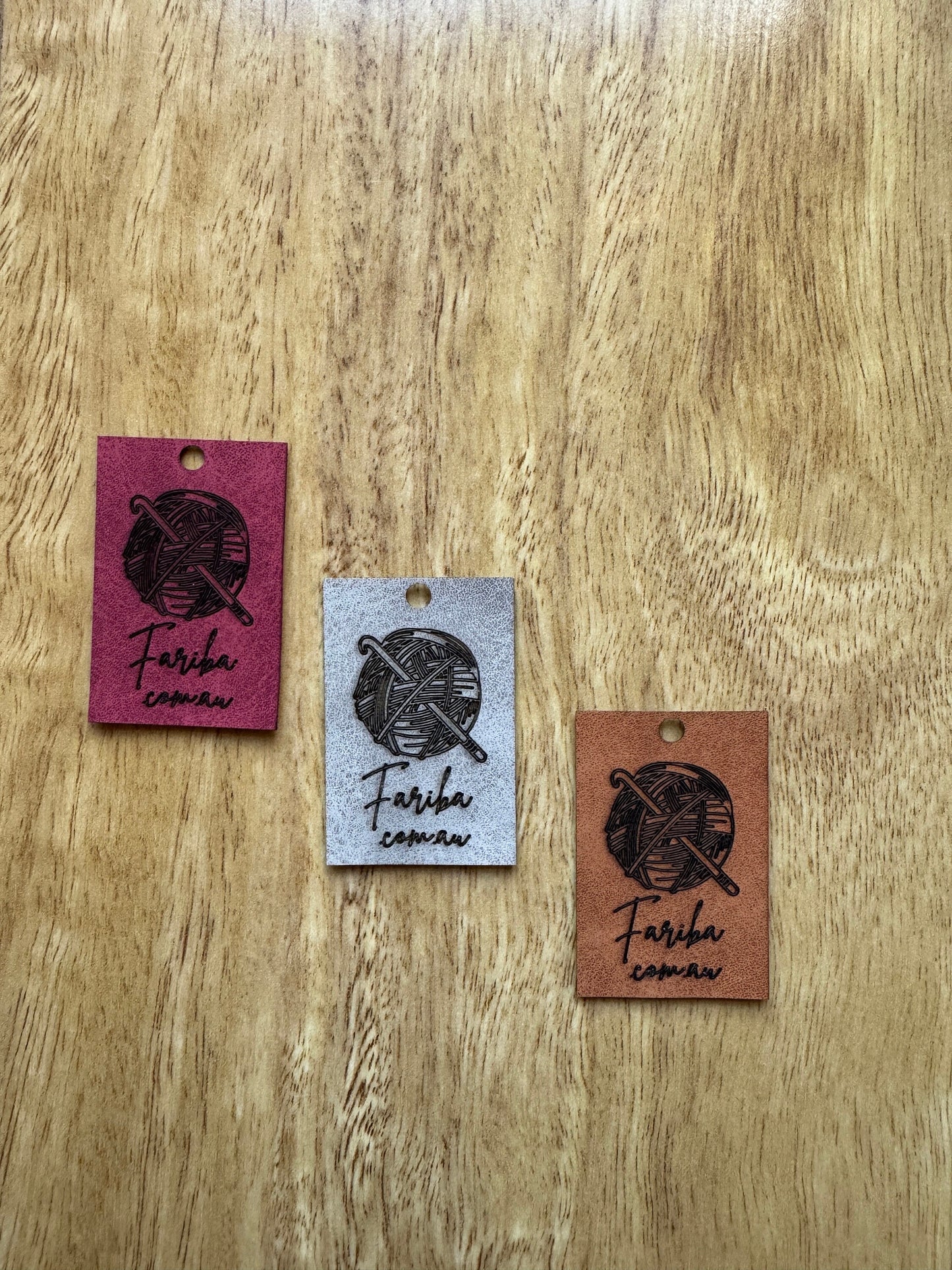 Personalized Logo Labels for Businesses, Crafts, and Knitting Projects