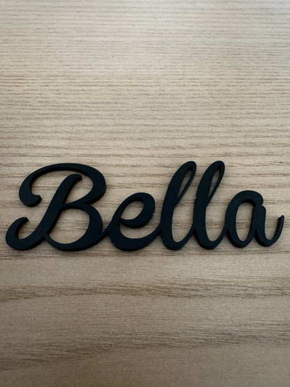 Black Acrylic Seating place cards for wedding and other events