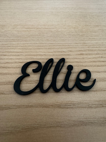 Black Acrylic Seating place cards for wedding and other events