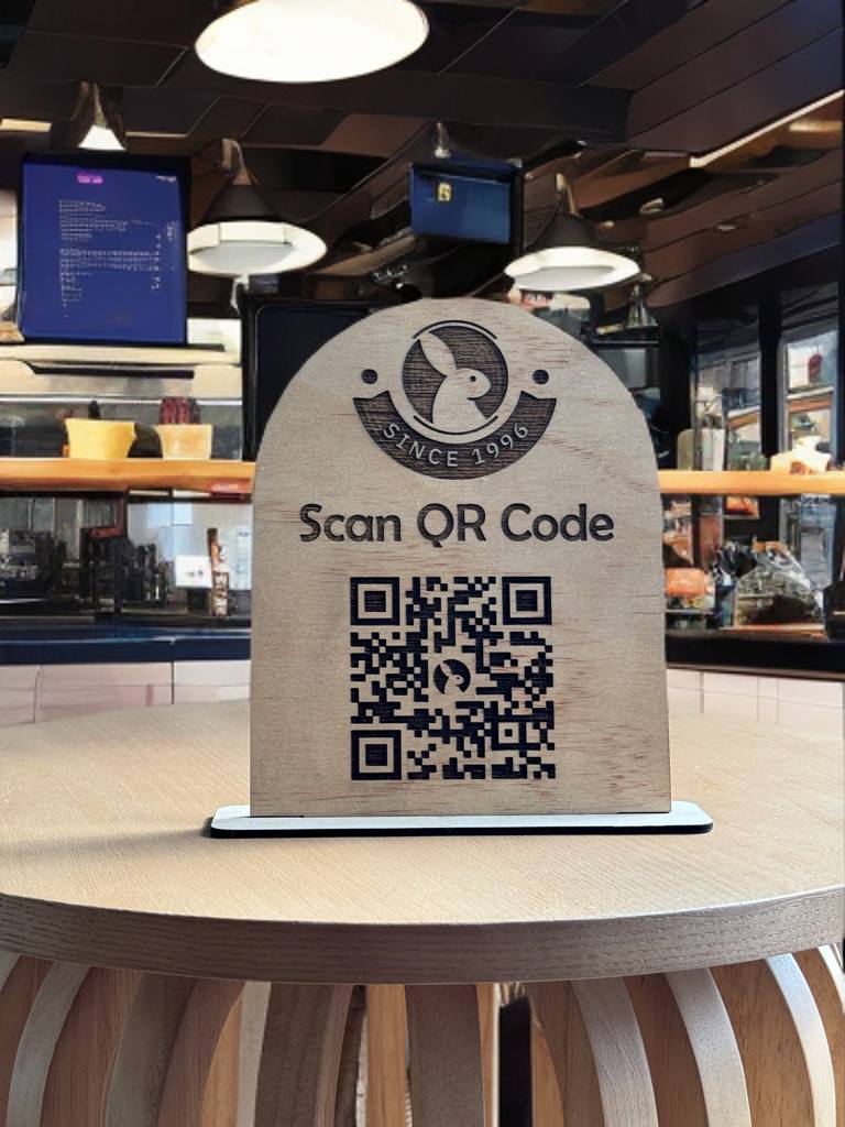 Customizable arch table and counter top sign